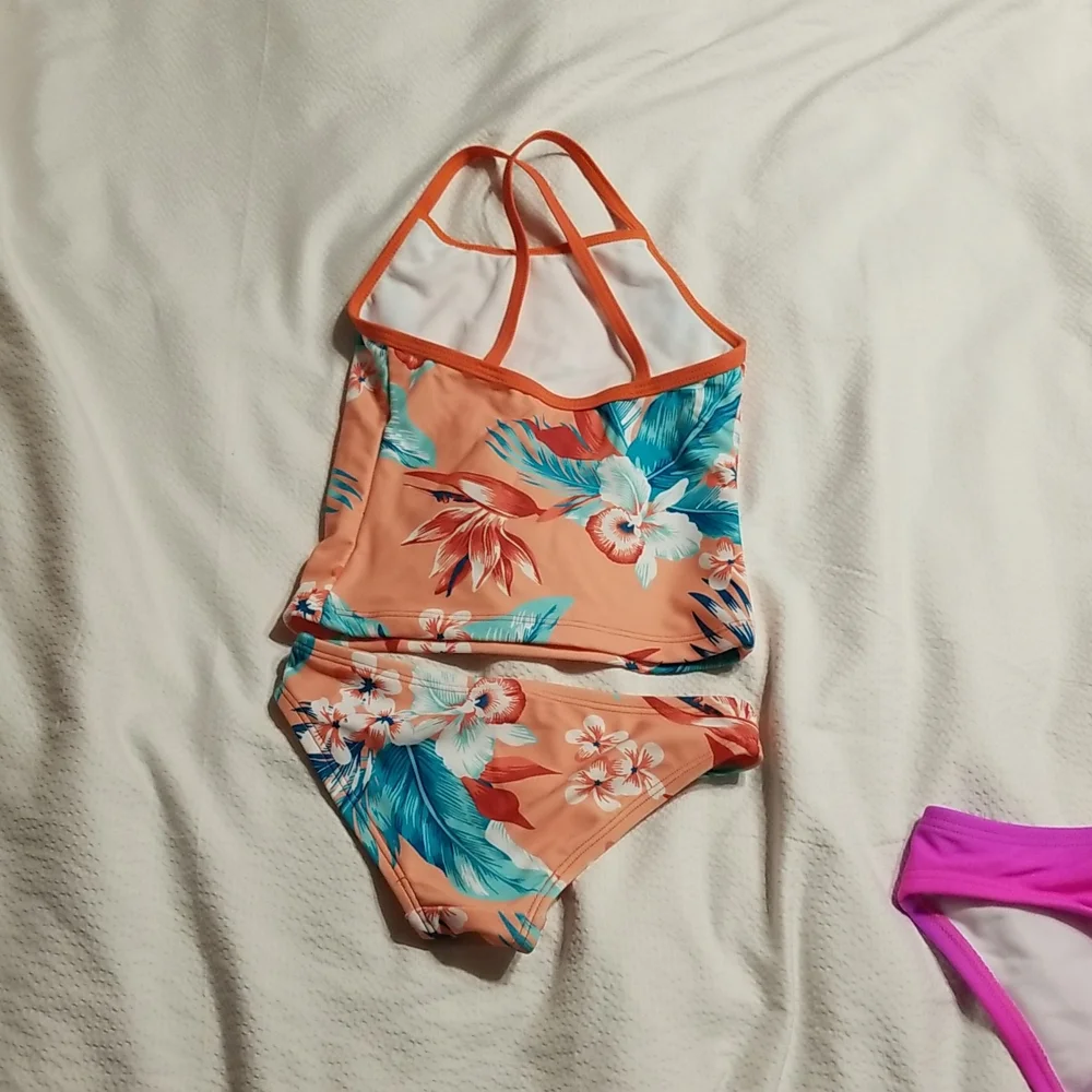GIRLS KANU SURF TANKINI SWIM SUIT SIZE 3